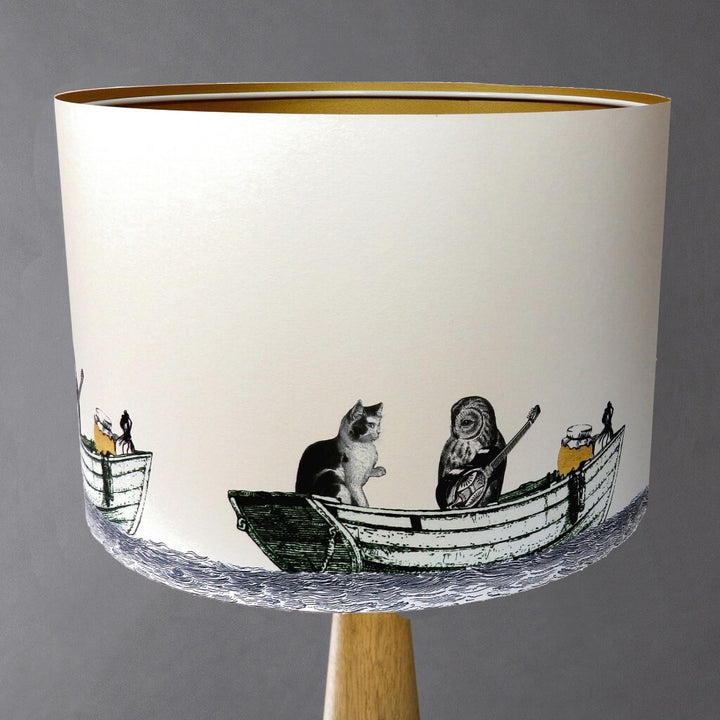 Owl And Pussycat Lampshade