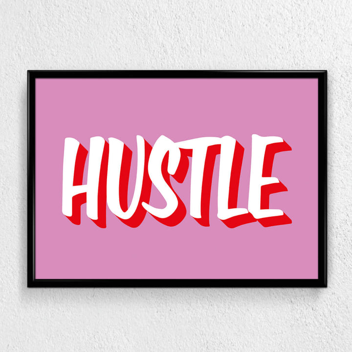 Pink Hustle Print