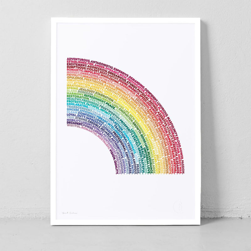 Rainbow Feelings Print