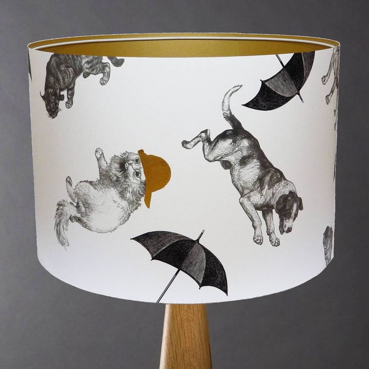 Raining Cats and Dogs Lampshade