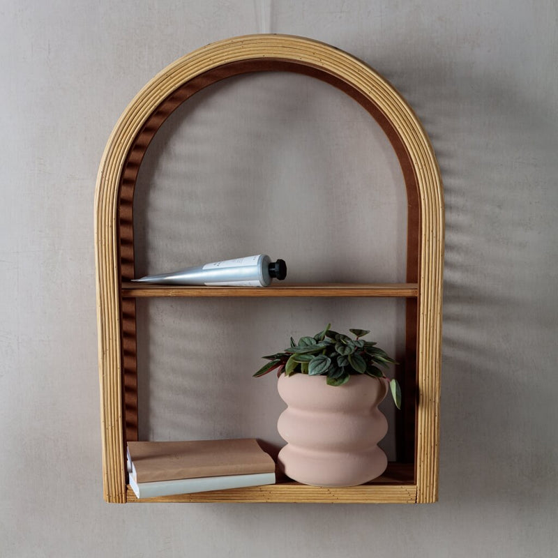 Rattan Wall Shelf