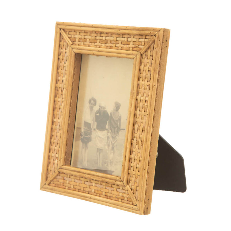 Rattan Photo Frame