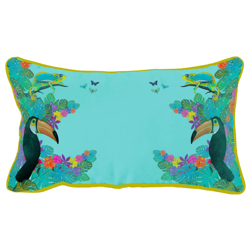 Rectangle Toucan Cushion