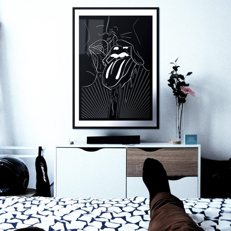 Rolling Stones Art Print