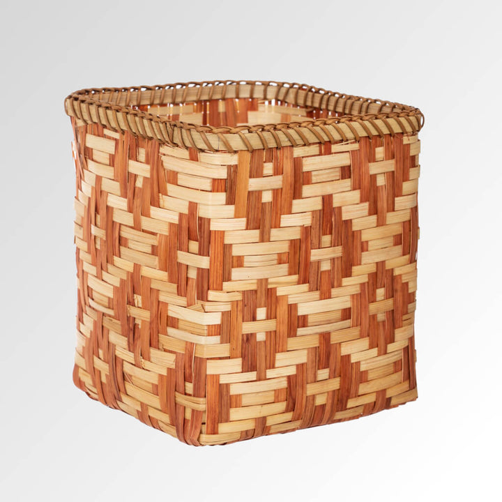 Square Bamboo Storage Basket