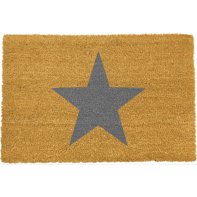 Stylish Grey Star Doormat