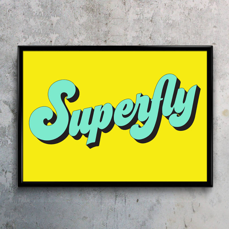 Superfly Print