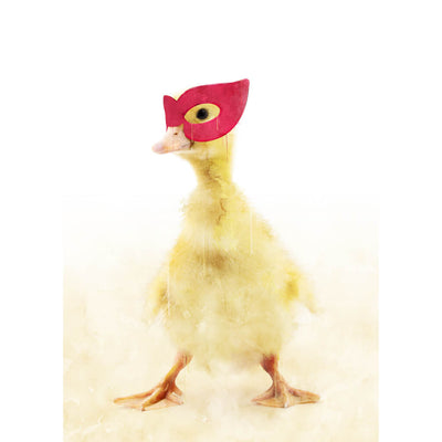 Superhero Duckling Poster