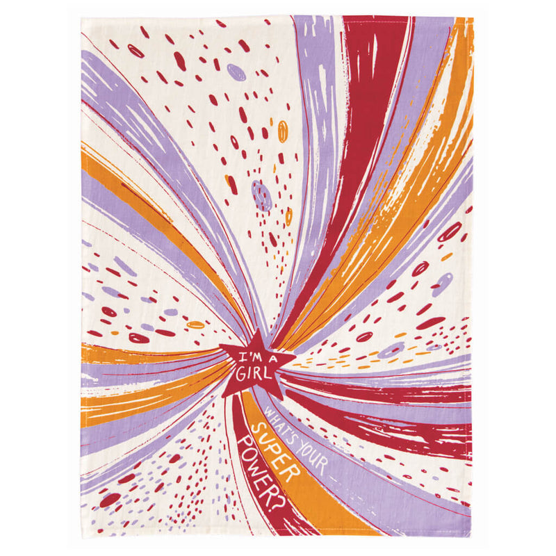 Superpower Tea Towel