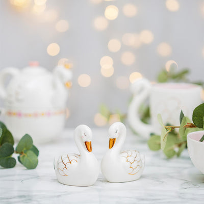 Swan Salt and Pepper Shakers