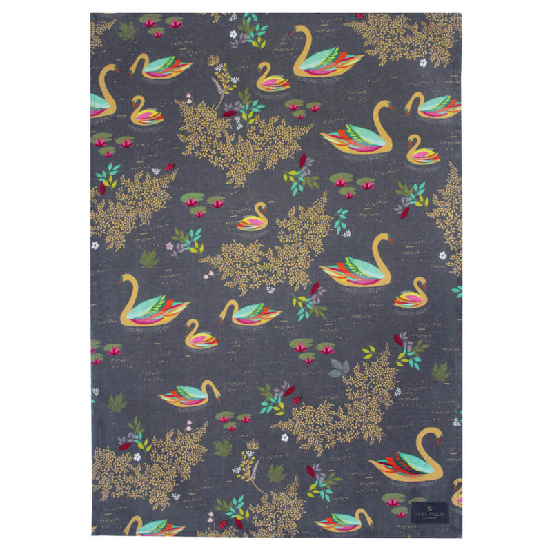 Swan Tea Towel