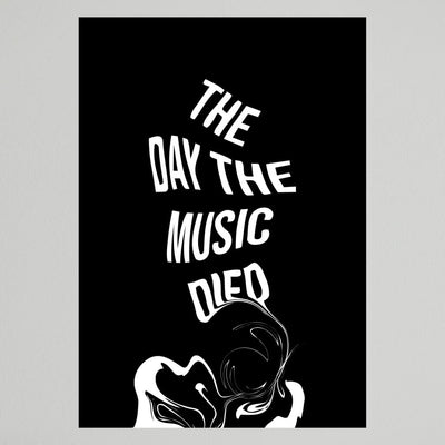 The Day The Music Died Art Print