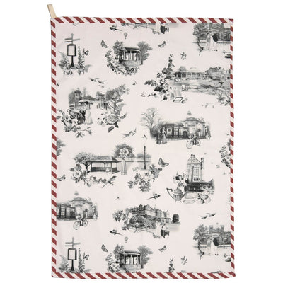 The English Spa Tea Towel