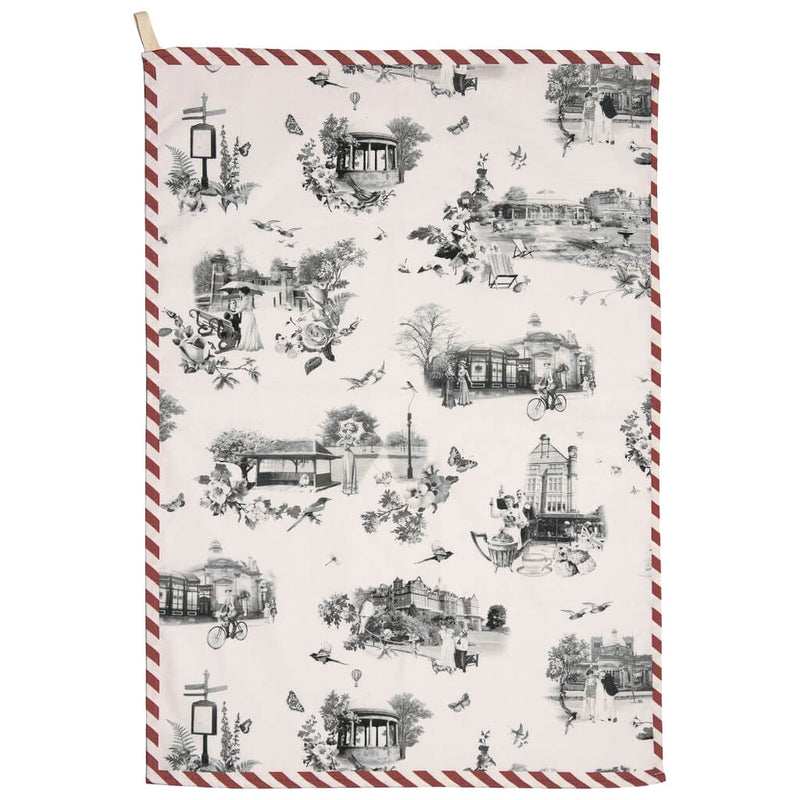 The English Spa Tea Towel