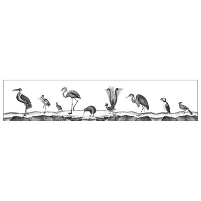 Victorian Birds Illustration Lampshade