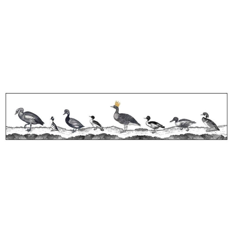 Victorian Ducks Illustration Lampshade