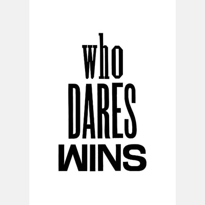 Who Dares Wins Poster