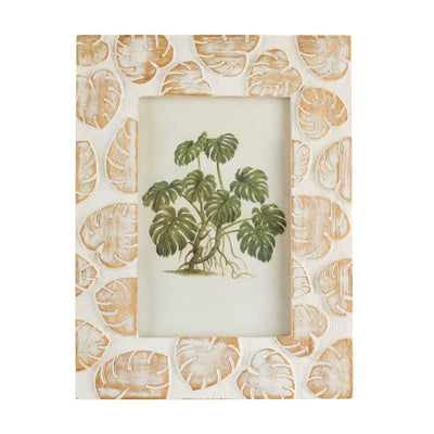 Wooden Palms Picture Frame