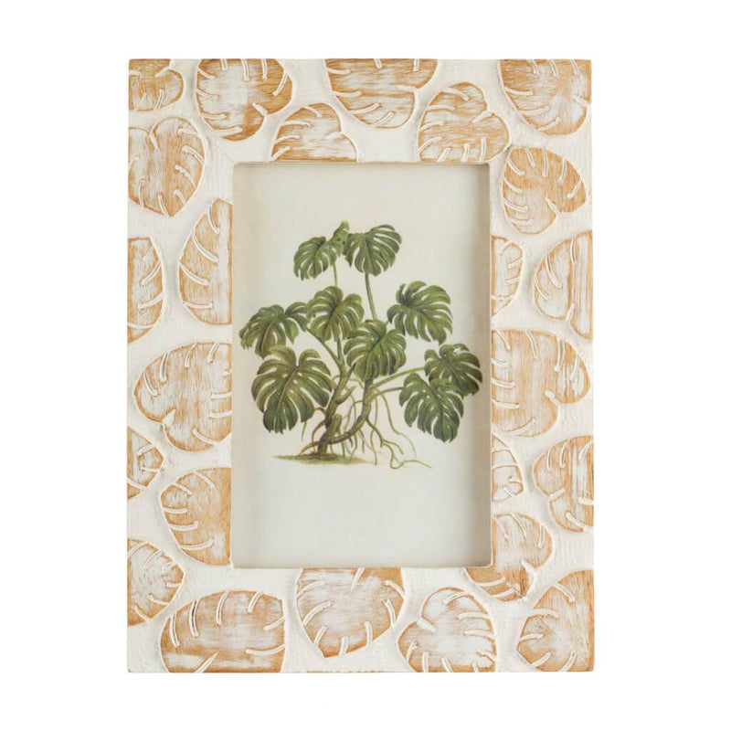 Wooden Palms Picture Frame