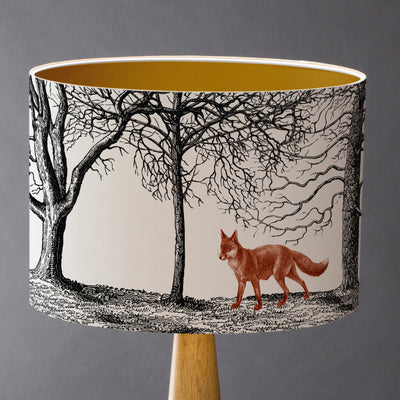 Woodland Fox Handmade Lampshade