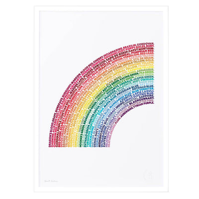Words of The Rainbow Poster