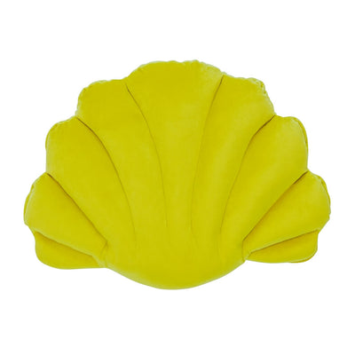 Yellow Shell Cushion