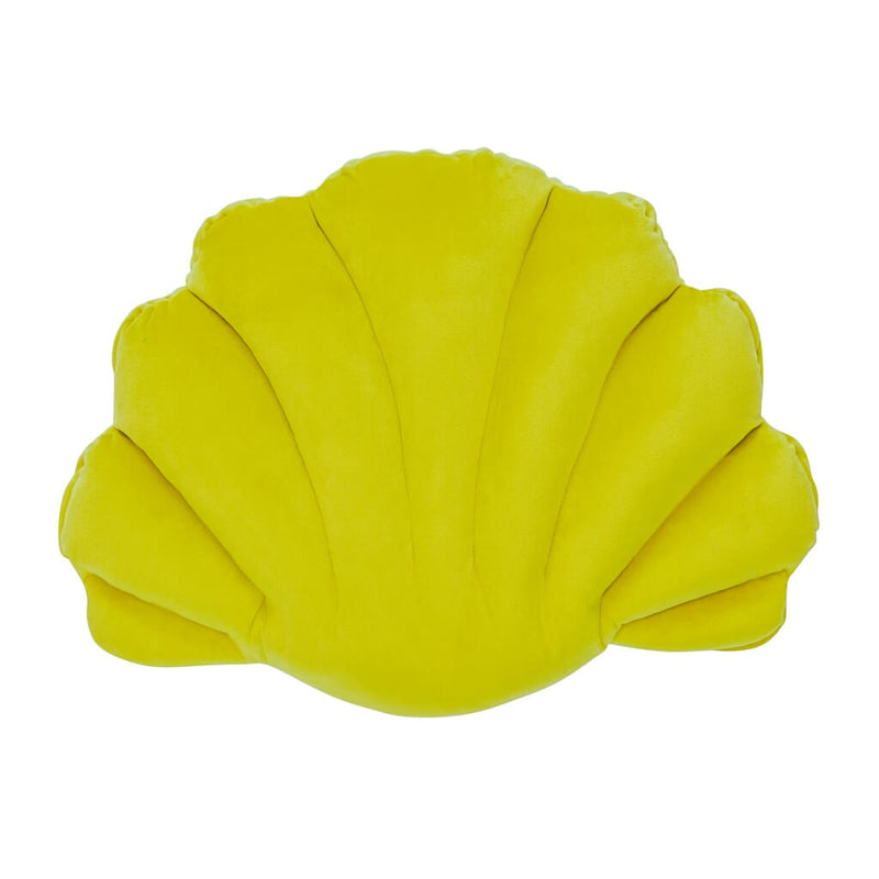 Yellow Shell Cushion