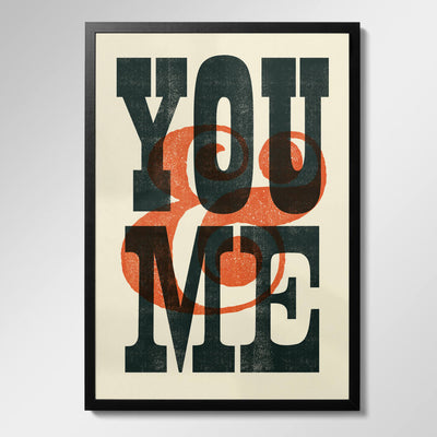 You and Me Print