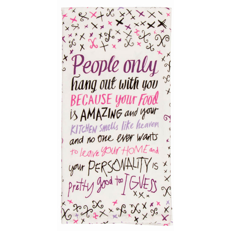 Your Food Is Amazing Kitchen Towel